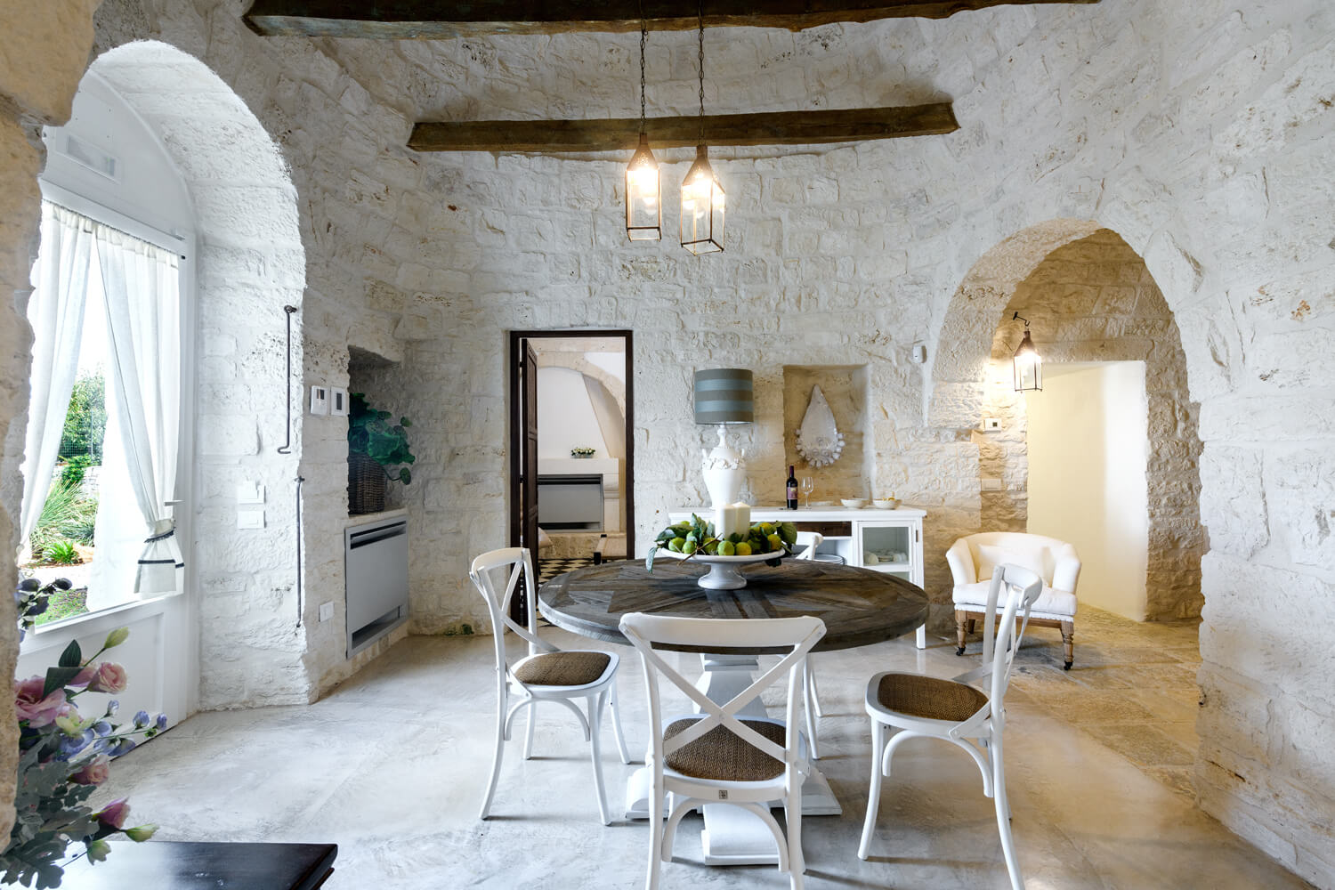 cucina pagoda aperto villa lusso